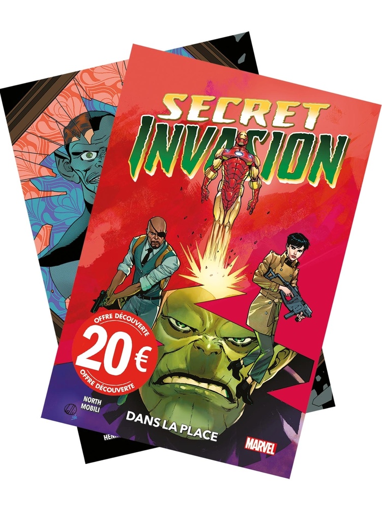 [9791039133869] Pack découverte Secret Invasion : Dans la place & Bienvenue chez Skrulls