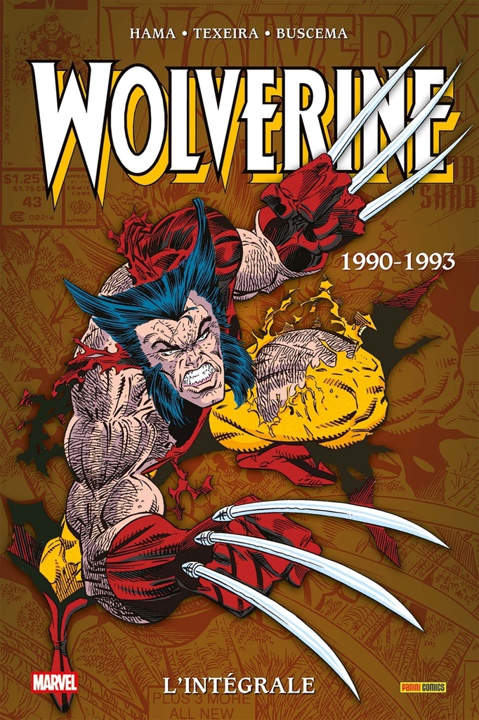 [9791039134385] Wolverine : L'intégrale 1990-1993 (T07)