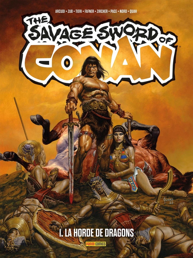 [9791039135610] The Savage Sword of Conan T01 : La horde de dragons