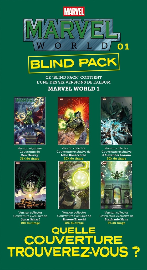 [9791039139526] Marvel World N°01 (Blind pack)
