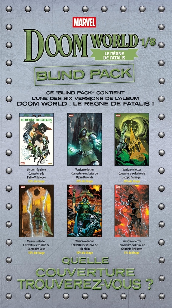 Doom World : Le règne de Fatalis N°1 (Blind pack)