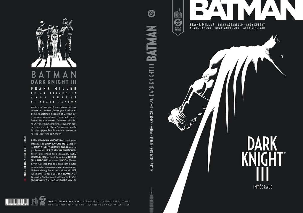 Batman - Dark Knight III intégrale- Edition Black Label