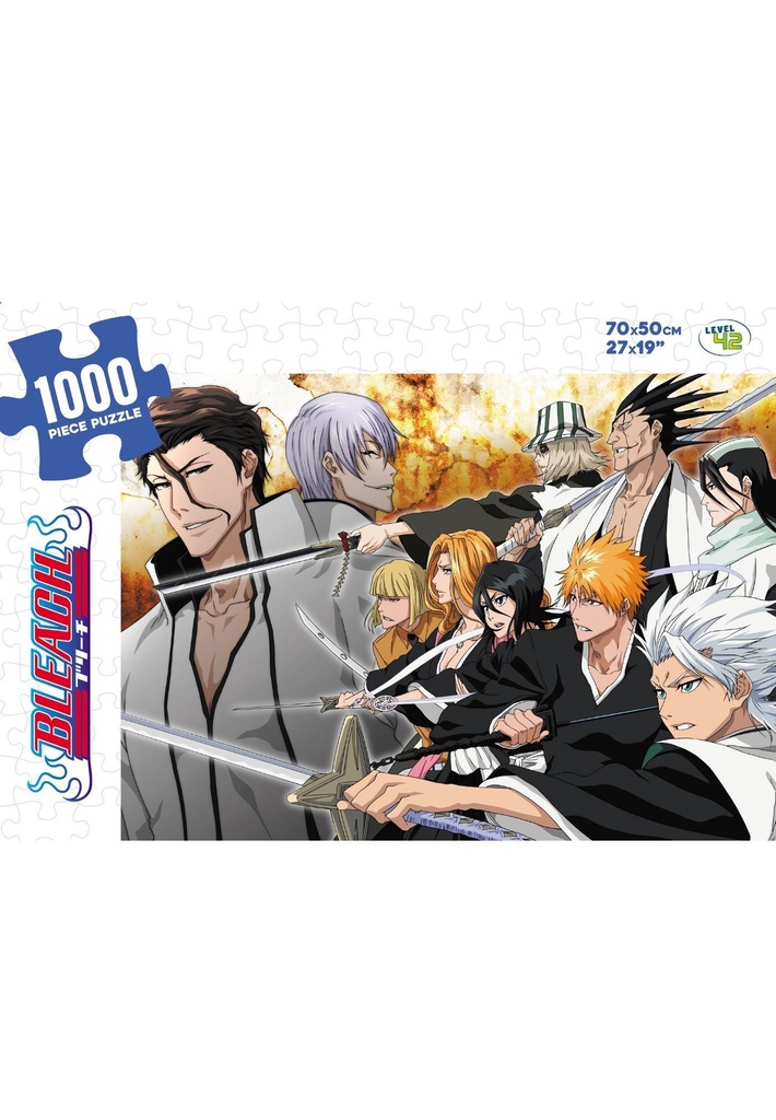 [3663411601104] Puzzle Bleach / Puzzle 1000 pièces / Jeu de Patience et de Réflexion / 68x49 cm