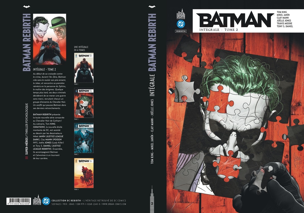 Batman Rebirth Intégrale 2