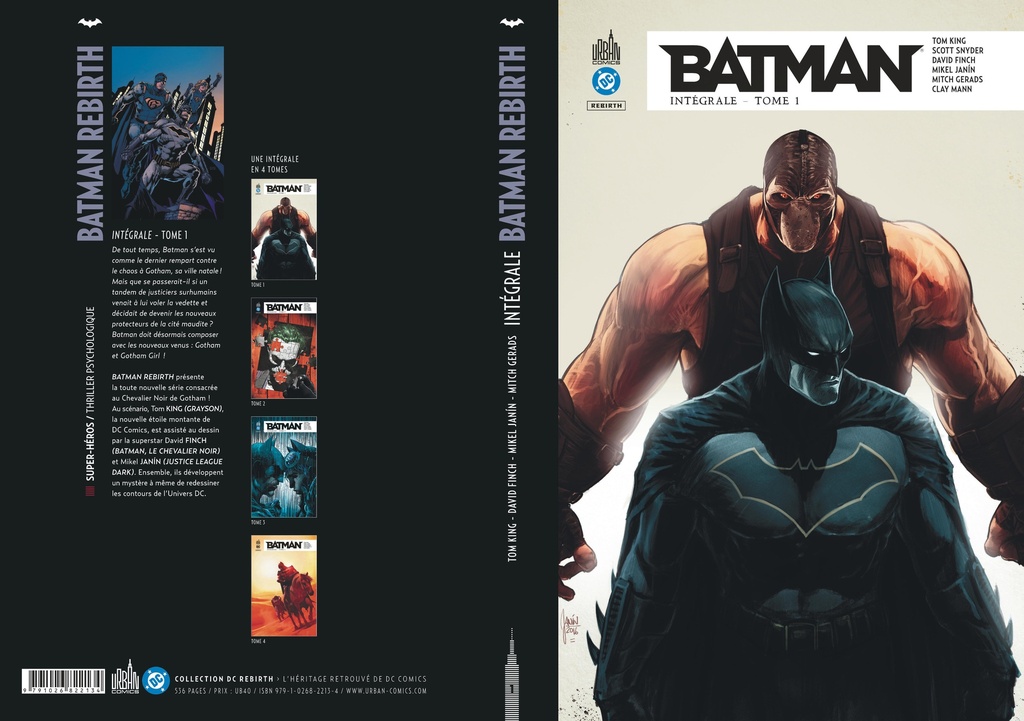 Batman Rebirth Intégrale 1