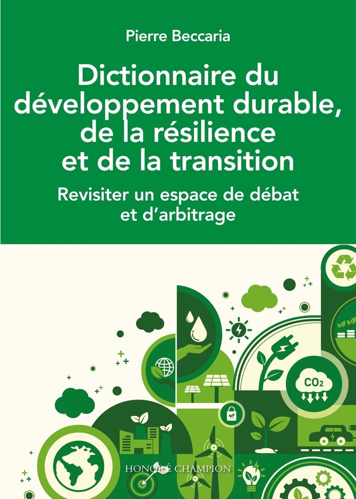 Dictionnaire du développement durable, de la résilience et de la transition - Revisiter un espace de débat et d'arbitrage