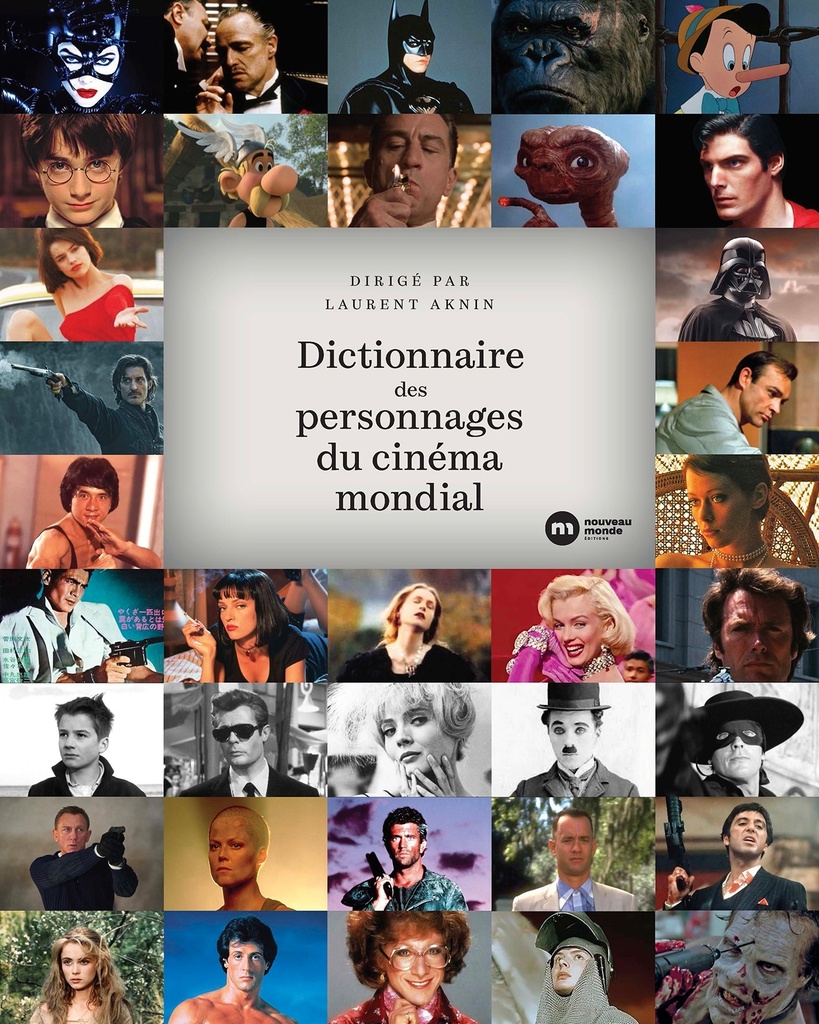 [9782380946895] Dictionnaire des personnages du cinéma mondial