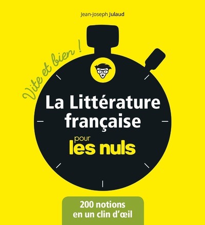 [9782412038994] La Littérature française pour les Nuls - Vite et bien !