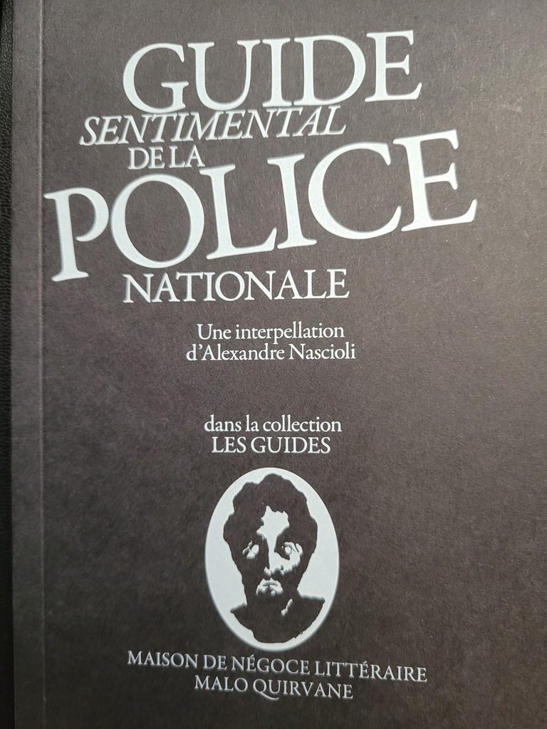 [9782490828258] Guide sentimental de la police nationale