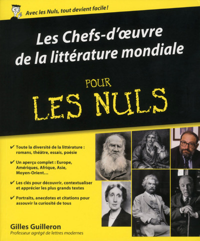 [9782754074728] Les chefs-d'oeuvres de la littérature mondiale Pour les Nuls