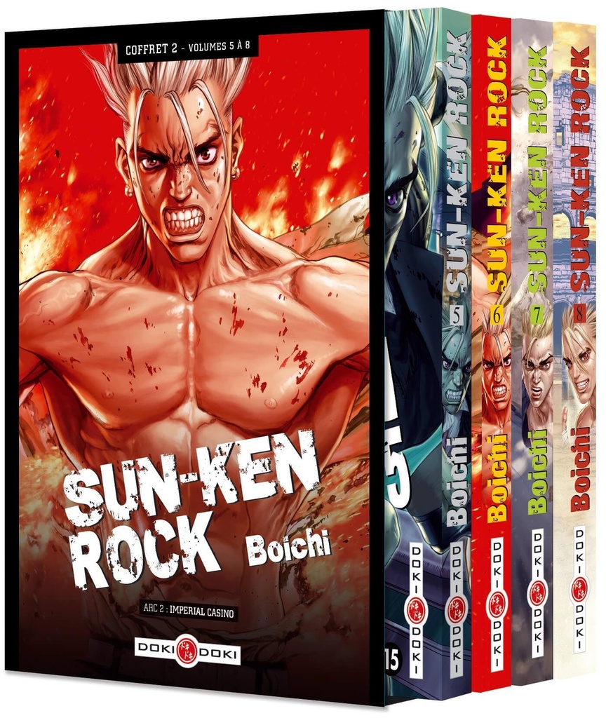 Sun-Ken Rock - coffret vol. 05 à vol. 08