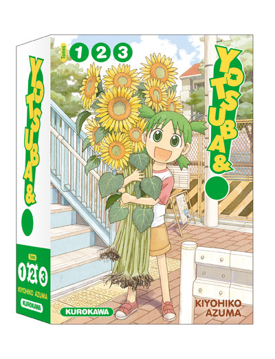 {'#text': 'Coffret Yotsuba! - tomes 1-2-3', '@attrs': {'textcase': '01'}}