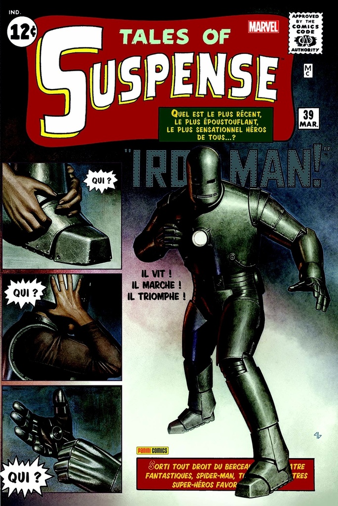 [9782809430660] Iron Man: L'intégrale 1963-1964 (T01 Edition 50 ans)