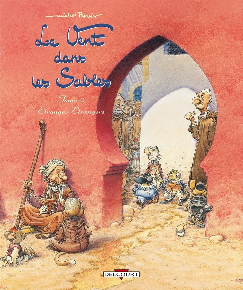 {'#text': 'Le Vent dans les sables T02 Étranges étrangers', '@attrs': {'textcase': '01'}}