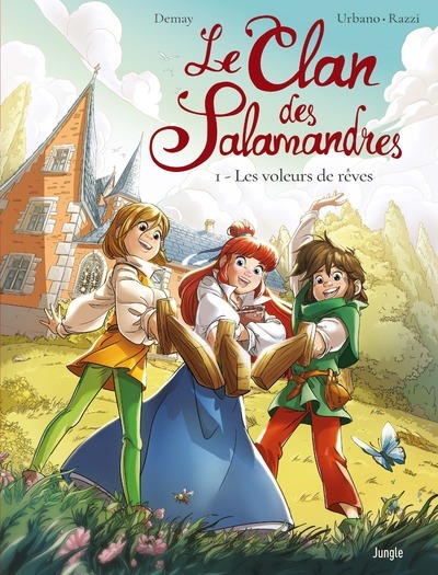 {'#text': 'Le Clan des Salamandres - Tome 1 Les voleurs de rêves', '@attrs': {'textcase': '01'}}