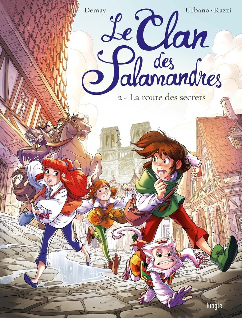 {'#text': 'Le Clan des Salamandres - Tome 2 La route des secrets', '@attrs': {'textcase': '01'}}