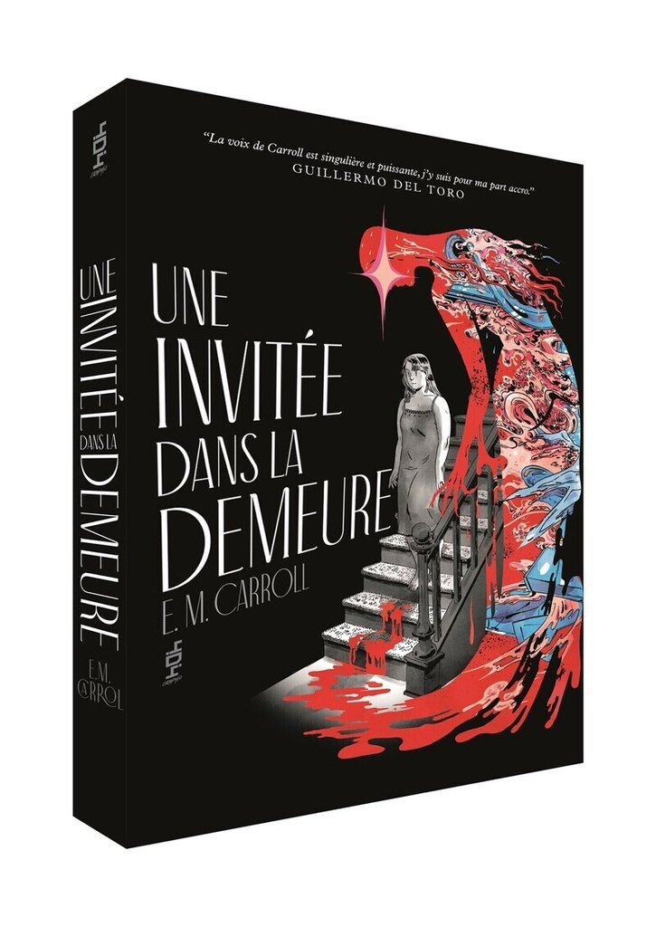 {'#text': 'Une invitée dans la demeure', '@attrs': {'textcase': '01'}}