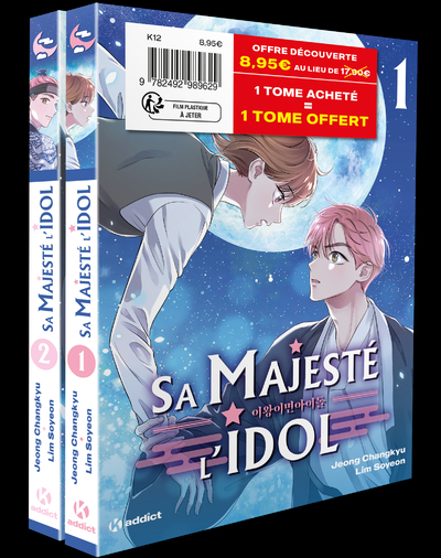 {'#text': "Sa Majesté l'idol - Tome 1 & Tome 2", '@attrs': {'textcase': '01'}}