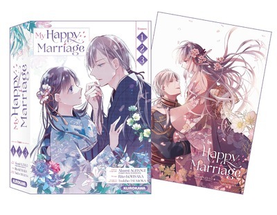 {'#text': 'Coffret My Happy Marriage - tomes 1-2-3', '@attrs': {'textcase': '01'}}