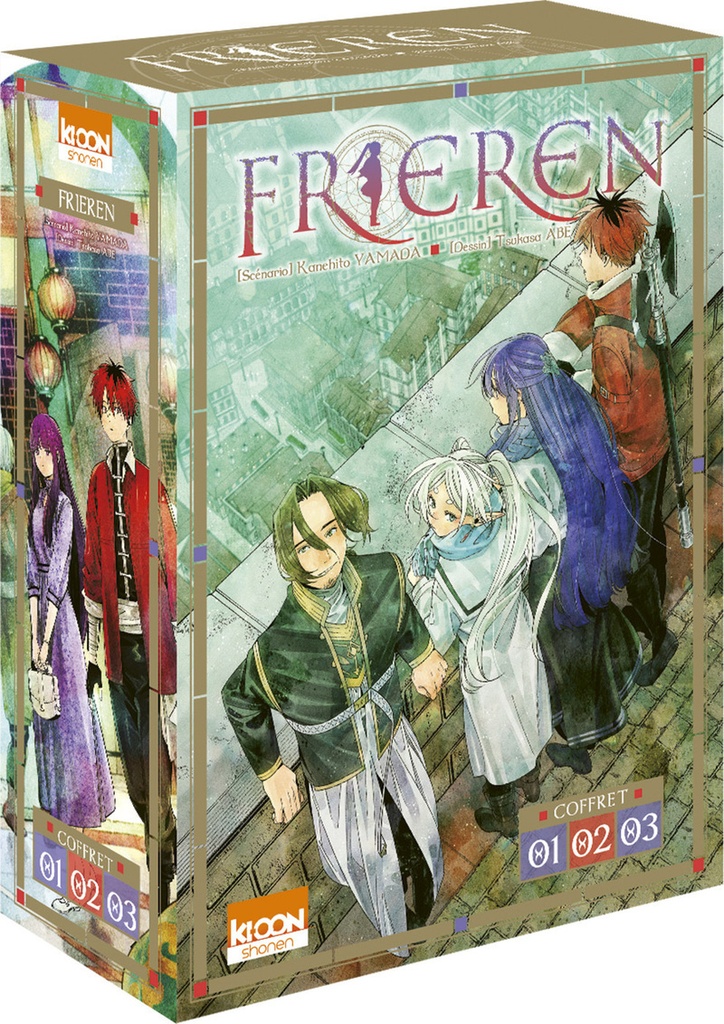 {'#text': 'Coffret Frieren vol. 1 à 3 2025', '@attrs': {'textcase': '01'}}