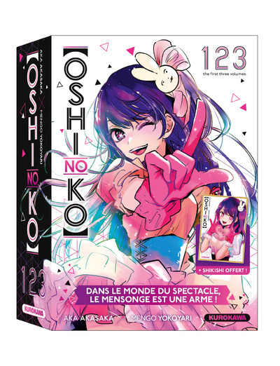{'#text': 'Coffret Oshi no Ko - tomes 1-2-3', '@attrs': {'textcase': '01'}}