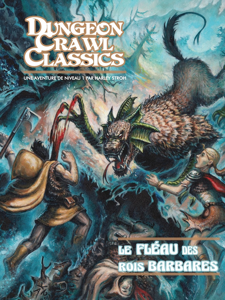 [9782355744815] Dungeon Crawl Classics 00 : Le Fléau des Rois barbares (Niv1)