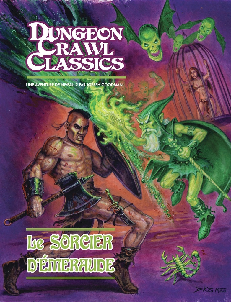 [9782355744846] Dungeon Crawl Classics 03 : L'Enchanteur d'émeraude (Niv2)