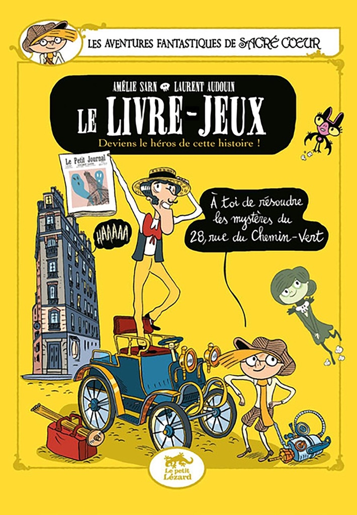 [9782353482047] LES AVENTURES FANTASTIQUES DE SACRÉ-COEUR : LE LIVRE-JEUX
