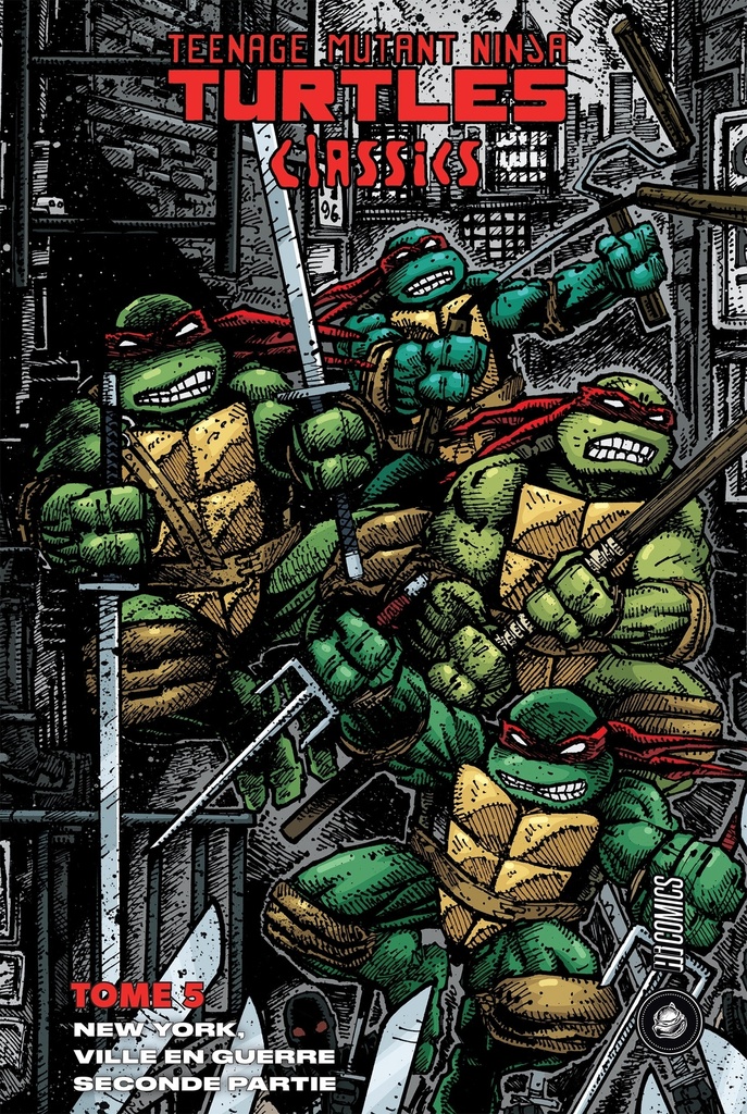 [9782378872298] Les Tortues Ninja - TMNT Classics, T5 : New York, Ville en guerre, seconde partie