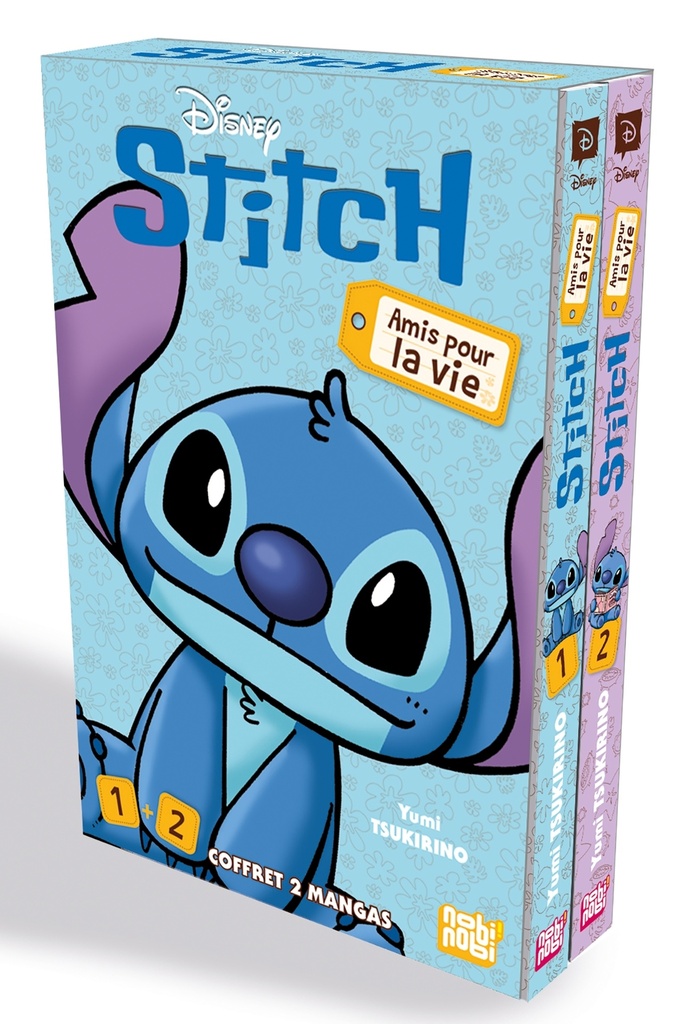 [9782373491487] Coffret Stitch - Amis pour la vie - Intégrale T01 et T02