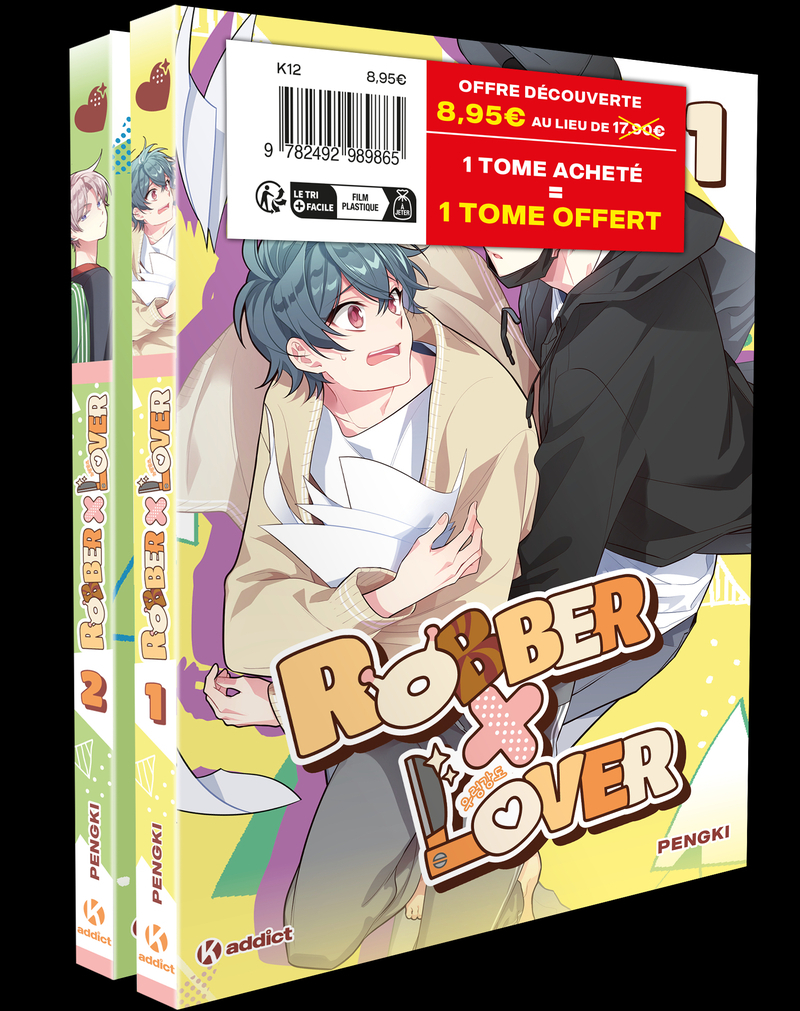 [9782492989865] Robber x Lover (PACK) Tome 1 & Tome 2