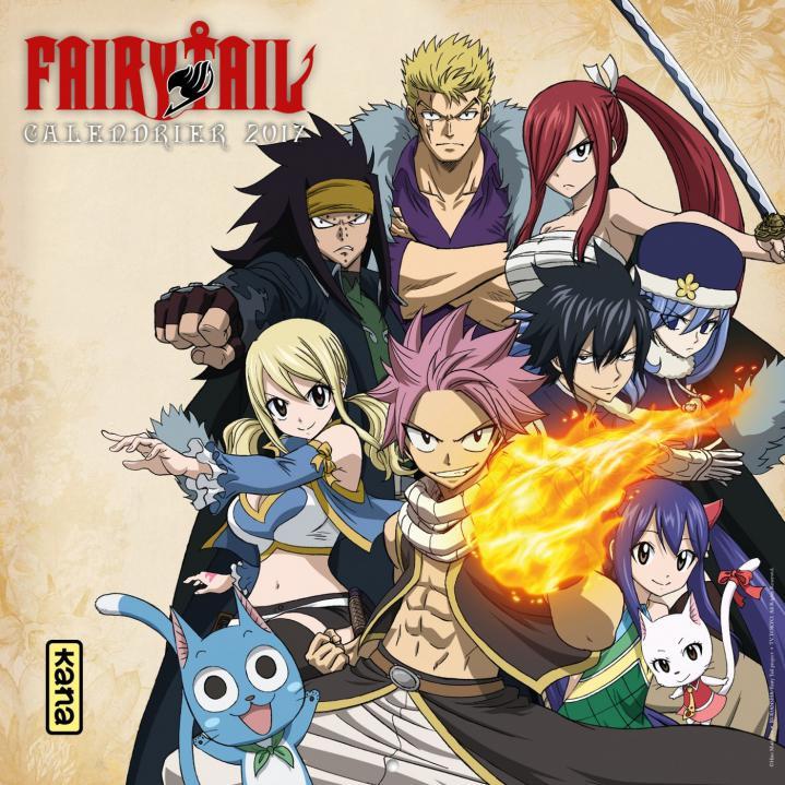 CALENDRIER FAIRY TAIL 2017