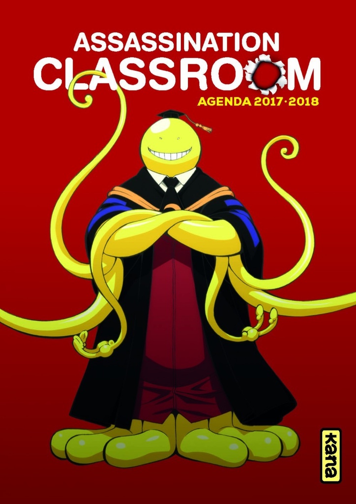 [9782505069072] AGENDA ASSASSINATION CLASSROOM 2017 2018