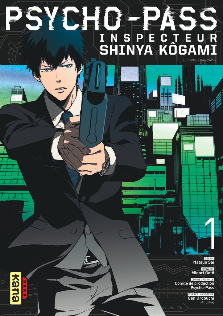 [9782505066576] Psycho-Pass Inspecteur Shinya Kôgami - Tome 1