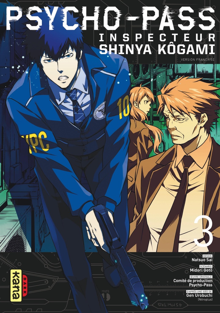[9782505067740] Psycho-Pass Inspecteur Shinya Kôgami - Tome 3