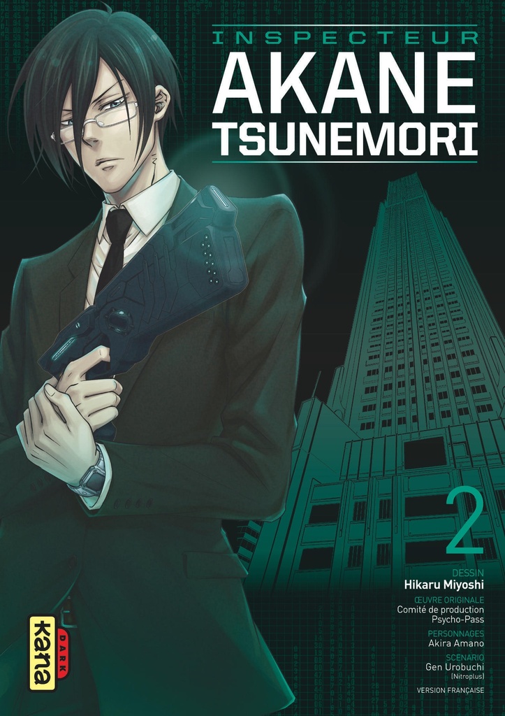 [9782505069874] Psycho-Pass Saison 1 - Inspecteur Akane Tsunemori - Tome 2