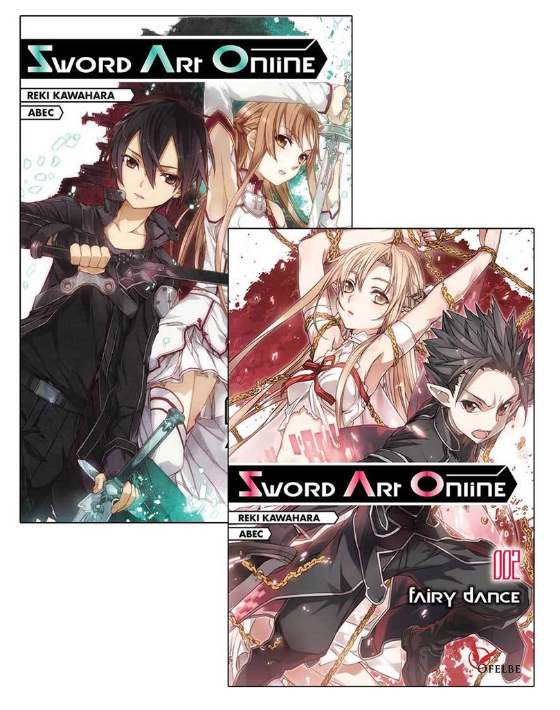 Pack Light Novel SAO T01 = 02