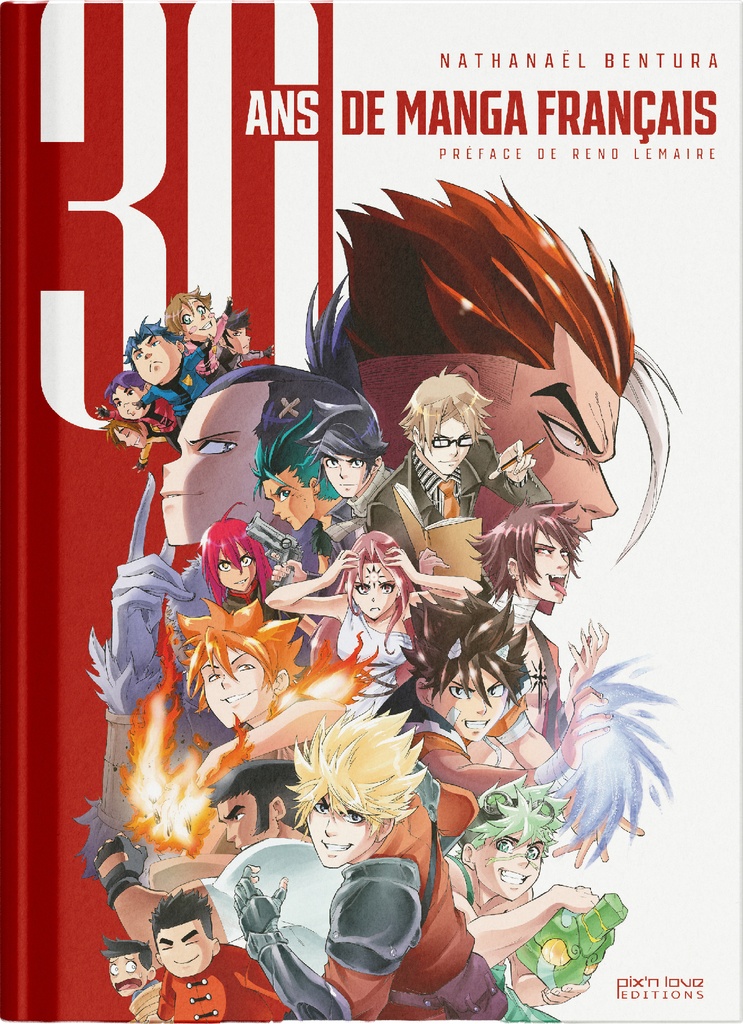 30 ans de manga français