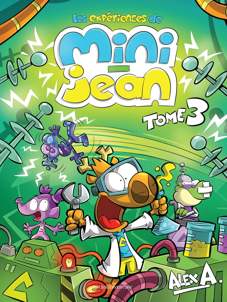 [9782897513504] Les expériences de Mini-Jean - Tome 3