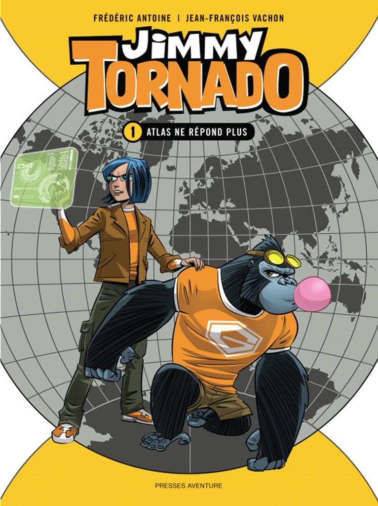 [9782897512842] Jimmy Tornado - Tome 1 - Atlas ne répond plus.