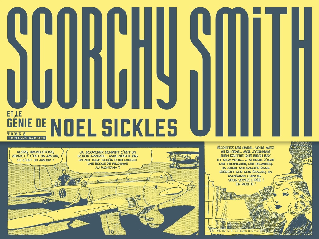 [9782494377325] Scorchy Smith et le génie de Noel Sickles - tome 2