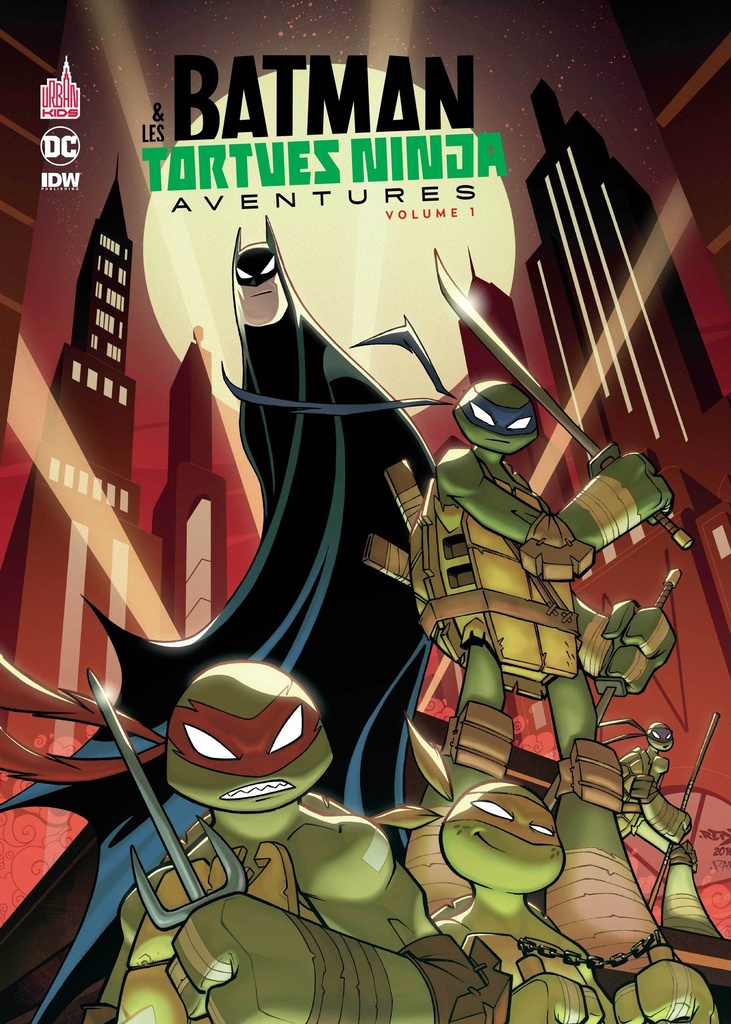 BATMAN ET LES TORTUES NINJA AVENTURES  - Tome 1