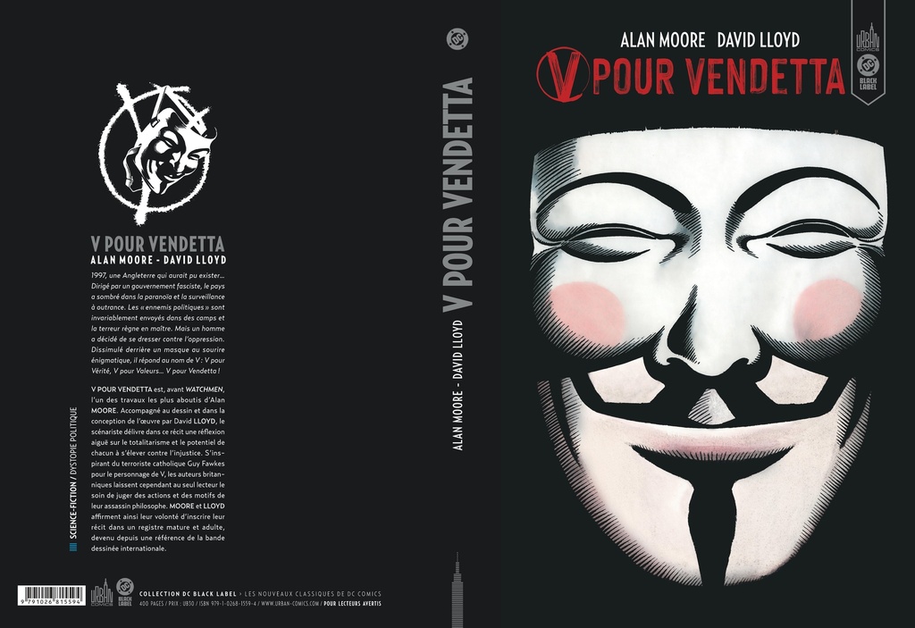 V pour Vendetta- Edition Black Label