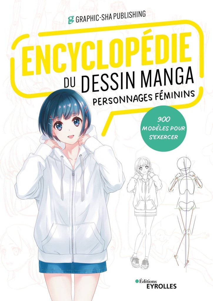 [9782416014093] Encyclopédie du dessin manga Personnages féminins