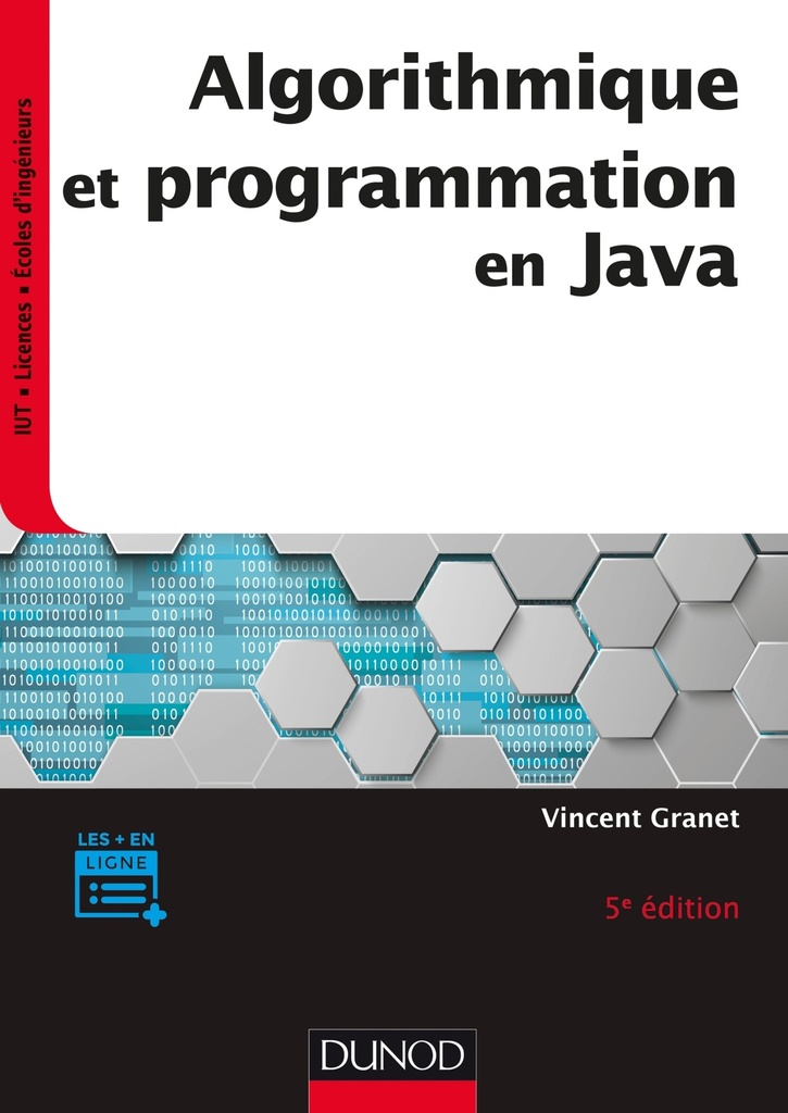 [9782100783755] Algorithmique et programmation en Java - 5e éd. - Cours et exercices corrigés