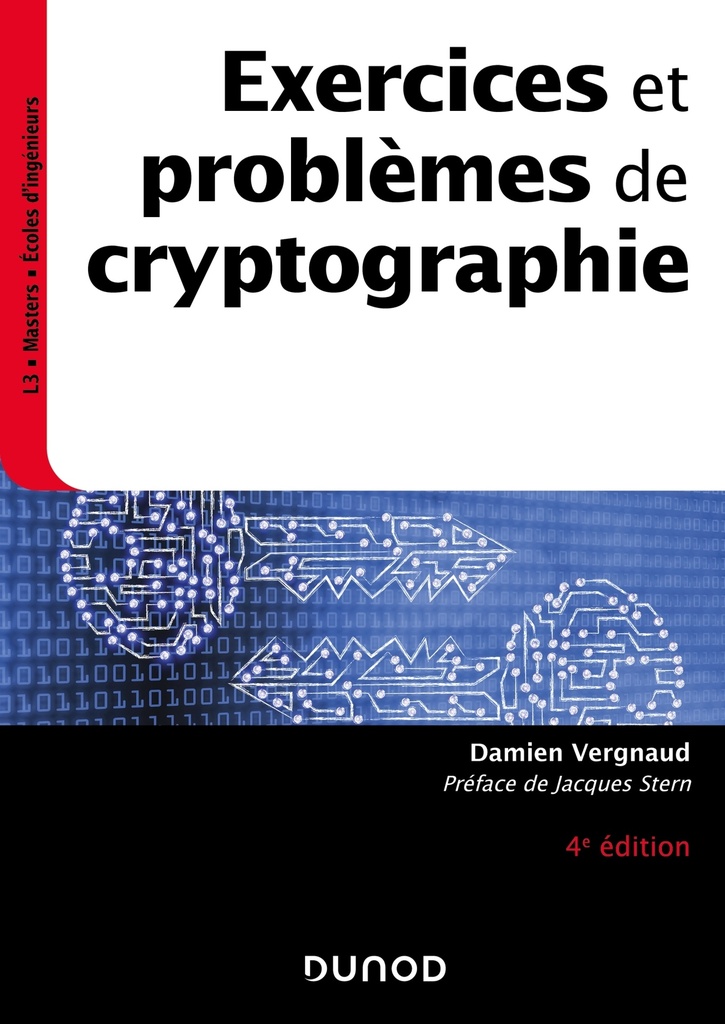 [9782100852840] Exercices et problèmes de cryptographie - 4e éd