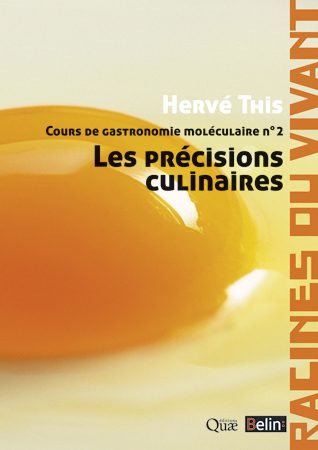 Cours de gastronomie moléculaire n°2