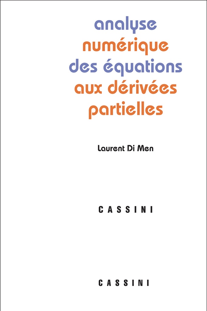 [9782842250737] Analyse numérique des équations aux dérives partielles
