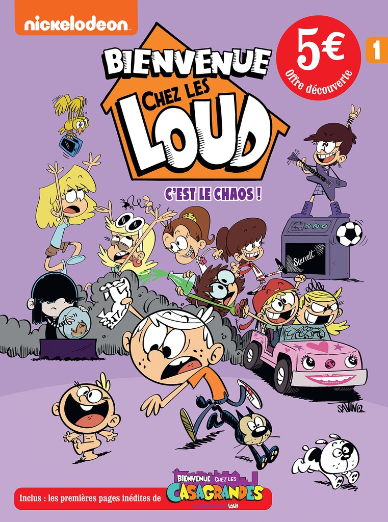 [9782017168676] Bienvenue chez les Loud T1 - Offre Découverte 2022