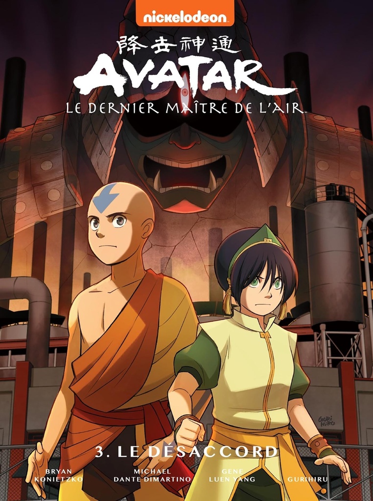 [9782017168683] Avatar, le dernier maître de l'air Tome 3 - Le désaccord